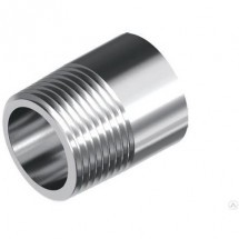 Ниппель приварной нержавеющий, AISI304 DN65 (2_1/2&quot;), (CF8), PN16, NK-NE65/4