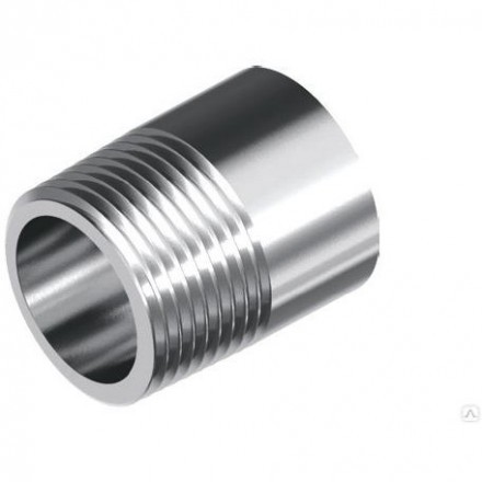 Ниппель приварной нержавеющий, AISI304 DN65 (2_1/2&quot;), (CF8), PN16, NK-NE65/4