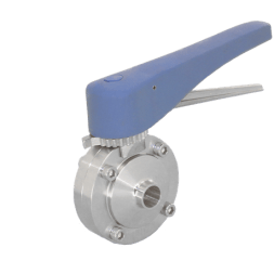 Затвор дисковый приварной нержавеющий, AISI304 DN15 (1/2"), (CF8), PN10, NK-DZw15/4