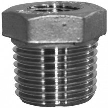 Футорка нержавеющая, AISI304 DN15 x DN 8 (1/2&quot; x 1/4&quot;), (CF8), PN16, NK-FHB15x8/4
