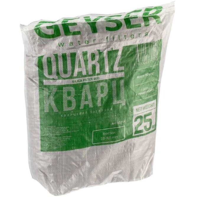 Кварц окатанный 2-5 мм, 25кг