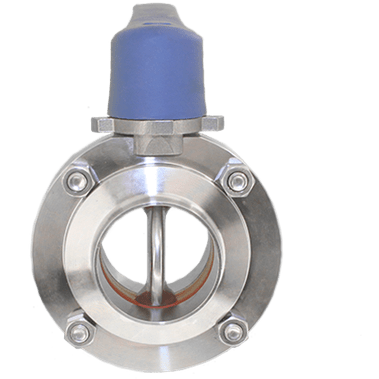 Затвор дисковый приварной нержавеющий, AISI304 DN32 (1_1/4"), (CF8), PN10, NK-DZw32/4