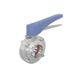 Затвор дисковый приварной нержавеющий, AISI304 DN50 (2"), (CF8), PN10, NK-DZw50/4