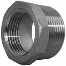 Футорка нержавеющая, AISI304 DN25 x DN15 (1&quot; x 1/2&quot;), (CF8), PN16, NK-FHB25x15/4