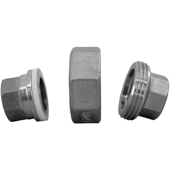 Американка c/c нержавеющая, AISI304 DN20 (3/4"), (CF8), PTFE, PN16, NK-AW/W20/4