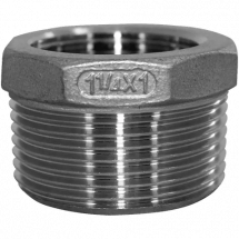Футорка нержавеющая, AISI304 DN32 x DN25 (1_1/4&quot; x 1&quot;), (CF8), PN16, NK-FHB32x25/4