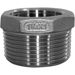 Футорка нержавеющая, AISI304 DN32 x DN25 (1_1/4" x 1"), (CF8), PN16, NK-FHB32x25/4