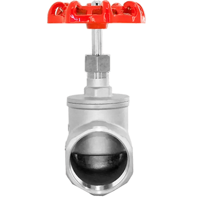 Вентиль запорный муфтовый нержавеющий, AISI304 DN50 (2"), (CF8), PN40, NK-ZSm50/4