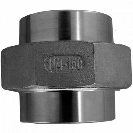 Американка c/c нержавеющая, AISI304 DN32 (1_1/4&quot;), (CF8), PTFE, PN16, NK-AW/W32/4