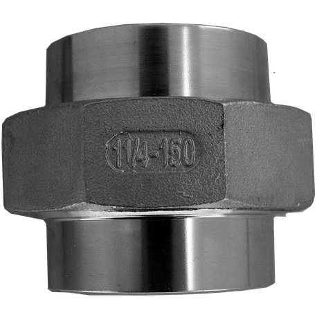 Американка c/c нержавеющая, AISI304 DN32 (1_1/4"), (CF8), PTFE, PN16, NK-AW/W32/4