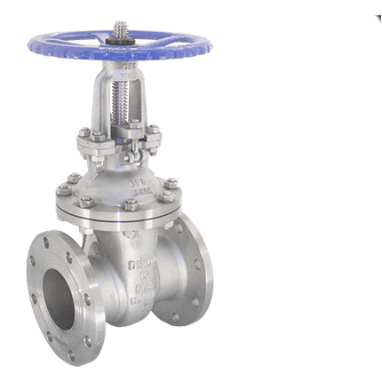 Задвижка клиновая фланцевая нержавеющая, AISI304 DN150 (6"), (CF8), PN16, NK-ZK150/4(Gate)