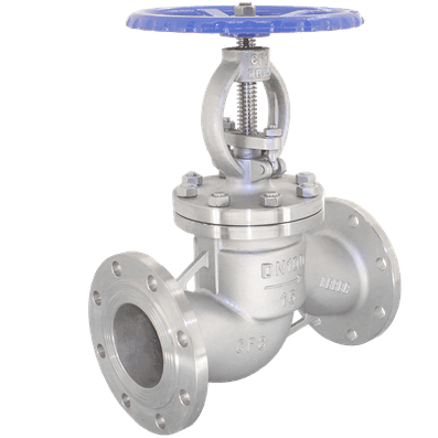 Вентиль запорный фланцевый нержавеющий, AISI304 DN100 (4"), (CF8), PN63, NK-ZSf100/4(Globe)