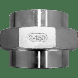 Американка c/c нержавеющая, AISI304 DN50 (2"), (CF8), PTFE, PN16, NK-AW/W50/4