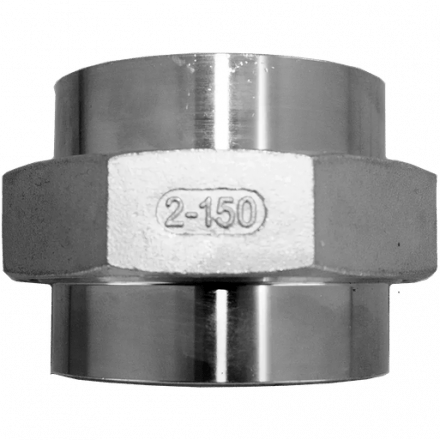 Американка c/c нержавеющая, AISI304 DN50 (2&quot;), (CF8), PTFE, PN16, NK-AW/W50/4