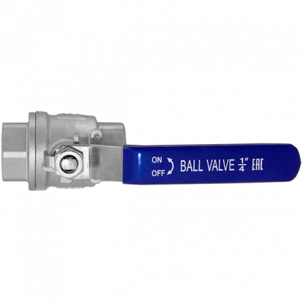 Кран шаровый трехходовой (L-тип) нержавеющий, AISI304 DN25 (1&quot;), (CF8), PN40, NK-BTl25/4