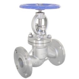 Вентиль запорный фланцевый нержавеющий, AISI304 DN32 (1_1/4"), (CF8), PN63, NKAel-ZSf32/4(Globe)