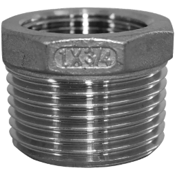 Футорка нержавеющая, AISI304 DN25 x DN20 (1' x 3/4"), (CF8), PN16, NK-FHB25x20/4