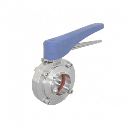 Кран шаровый муфтовый под привод нержавеющий (2PC), AISI304 DN100 (4&quot;), (CF8), PN64, NK-BMp100/4