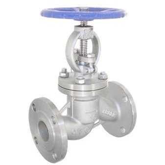 Вентиль запорный фланцевый нержавеющий, AISI304 DN40 (1_1/2"), (CF8), PN63, NK-ZSf40/4(Globe)