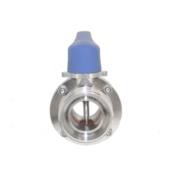 Затвор дисковый резьбовой нержавеющий, AISI304 DN50 (2"), (CF8), PN10, NK-DZm50/4