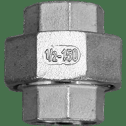 Американка вр/вр нержавеющая, AISI304 DN15 (1/2"), (CF8), PTFE, PN16, NK-ADD15/4