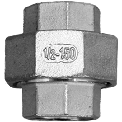 Американка вр/вр нержавеющая, AISI304 DN15 (1/2&quot;), (CF8), PTFE, PN16, NK-ADD15/4