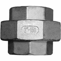 Американка вр/вр нержавеющая, AISI304 DN50 (2&quot;), (CF8), PTFE, PN16, NK-ADD50/4