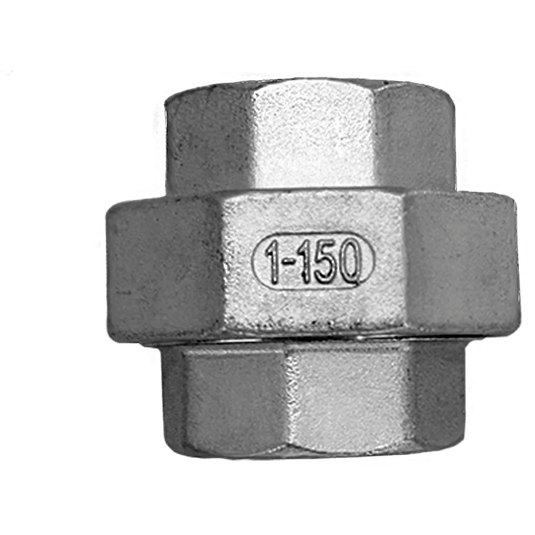 Американка вр/вр нержавеющая, AISI304 DN65 (2_1/2"), (CF8), PTFE, PN16, NK-ADD65/4