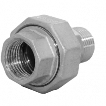 Американка нр/вр нержавеющая, AISI304 DN10 (3/8&quot;), (CF8), PTFE, PN16, NK-ADM10/4