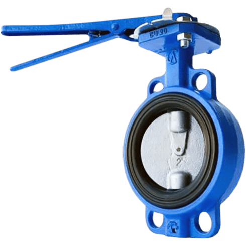 Затвор дисковый межфланцевый чугунный, DN 125 (5"), PN16, NK-DZi125