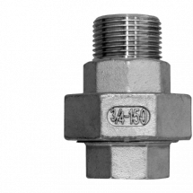 Американка нр/вр нержавеющая, AISI304 DN20 (3/4&quot;), (CF8), PTFE, PN16, NK-ADM20/4