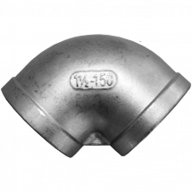 Отвод резьбовой вр/вр нержавеющий, AISI304 DN40(1_1/2), (CF8), PN16, NK-FEDD40/4