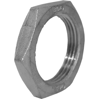 Контргайка 6-гранная нержавеющий, AISI304 DN32 (1_1/4&quot;), (CF8), PN16, NK-HNF32/4