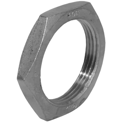 Контргайка 6-гранная нержавеющий, AISI304 DN40 (1_1/2"), (CF8), PN16, NK-HNF40/4