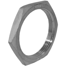 Контргайка 6-гранная нержавеющий, AISI304 DN50 (2"), (CF8), PN16, NK-HNF50/4