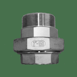 Американка нр/вр нержавеющая, AISI304 DN50 (2"), (CF8), PTFE, PN16, NK-ADM50/4