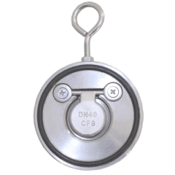 Обратный клапан межфланцевый хлопушка нержавеющий, AISI304 DN40 (1_1/2"), (CF8), PN40, NK-CSD40/4