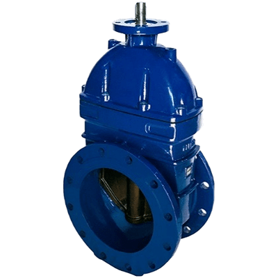 Задвижка клиновая фланцевая под привод чугунная, DN50 (2"), PN16, NK-ZKip50