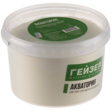 Коагулянт Гейзер Акваторин 0,5 кг