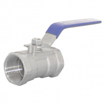 Кран шаровый муфтовый стандартнопроходной нержавеющий, AISI304 DN15 (1/2&quot;), (CF8) PN63, NK-BMG15/4