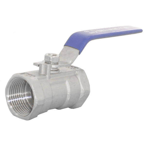 Кран шаровый муфтовый стандартнопроходной нержавеющий, AISI304 DN15 (1/2"), (CF8) PN63, NK-BMG15/4