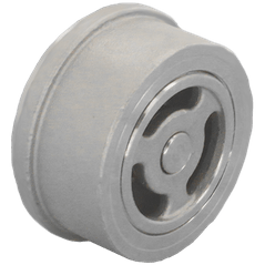 Обратный клапан межфланцевый тарельчатый нержавеющий, AISI316 DN40 (1_1/2"), (CF8M), PN40, NK-CSP40/6