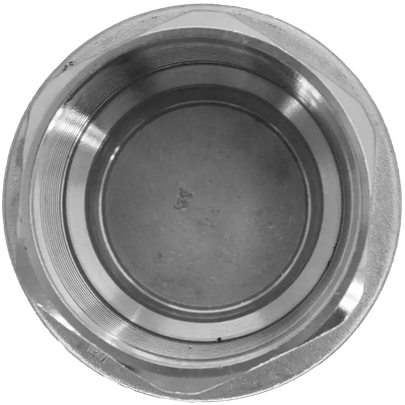 Обратный клапан муфтовый прямой нержавеющий, AISI304 DN32 (1_1/4"), (CF8), PN40, NK-CS32/4