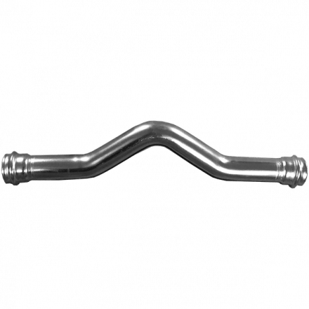 Пресс-отвод 45° нержавеющий, AISI304 28mm, CF8, PN16, NK-FEPP45°28/4