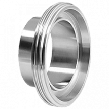Резьбовой патрубок, AISI 304, DIN 11851, DN65 (70мм), NK-PBrm65