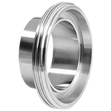 Резьбовой патрубок, AISI 304, DIN 11851, DN65 (70мм), NK-PBrm65