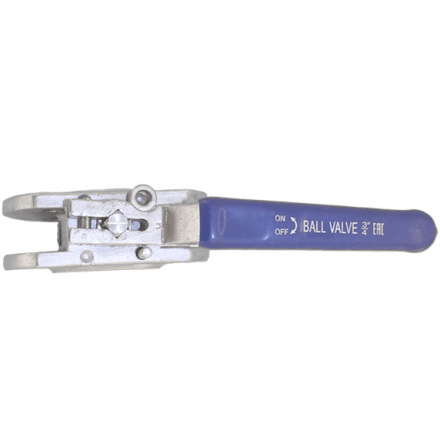 Кран шаровый межфланцевый нержавеющий (1PC), AISI304 DN20 (3/4&quot;), (CF8), PN16, NK-BIF20/4