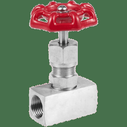 Игольчатый вентиль (клапан) муфтовый нержавеющий,  AISI304 DN20 (3/4"), (CF8), PN400, NK-ZN20/4