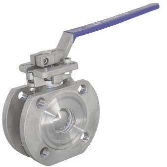 Кран шаровый межфланцевый под привод нержавеющий (1PC), AISI304 DN150 (6&quot;), (CF8), PN16, NK-BIFp150/4