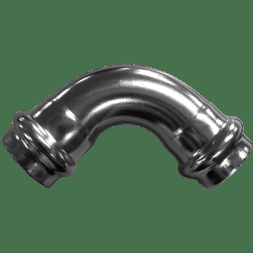 Пресс-отвод нержавеющий, AISI304 35mm, CF8, PN16, NK-FEPP35/4